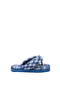 MEDIA OFF LINE_Tongs Sweet Rio en raphia - Bleu