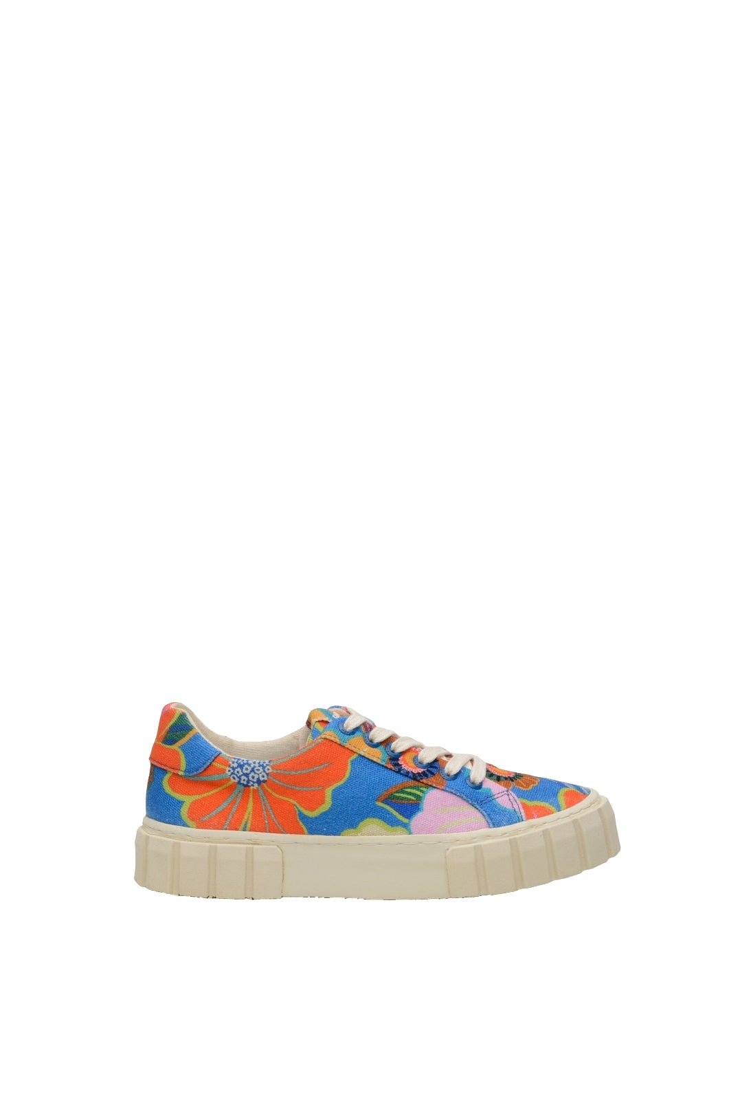 Baskets Full Garden en coton - Bleu