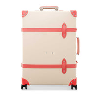 Grand bagage de soute Centenary 4 roues - Ivoire & Flamant rose & Chrome