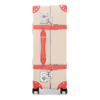 Grand bagage de soute Centenary 4 roues - Ivoire & Flamant rose & Chrome