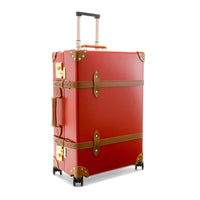 Grand bagage de soute Centenary 4 roues - Rouge & Caramel & Or