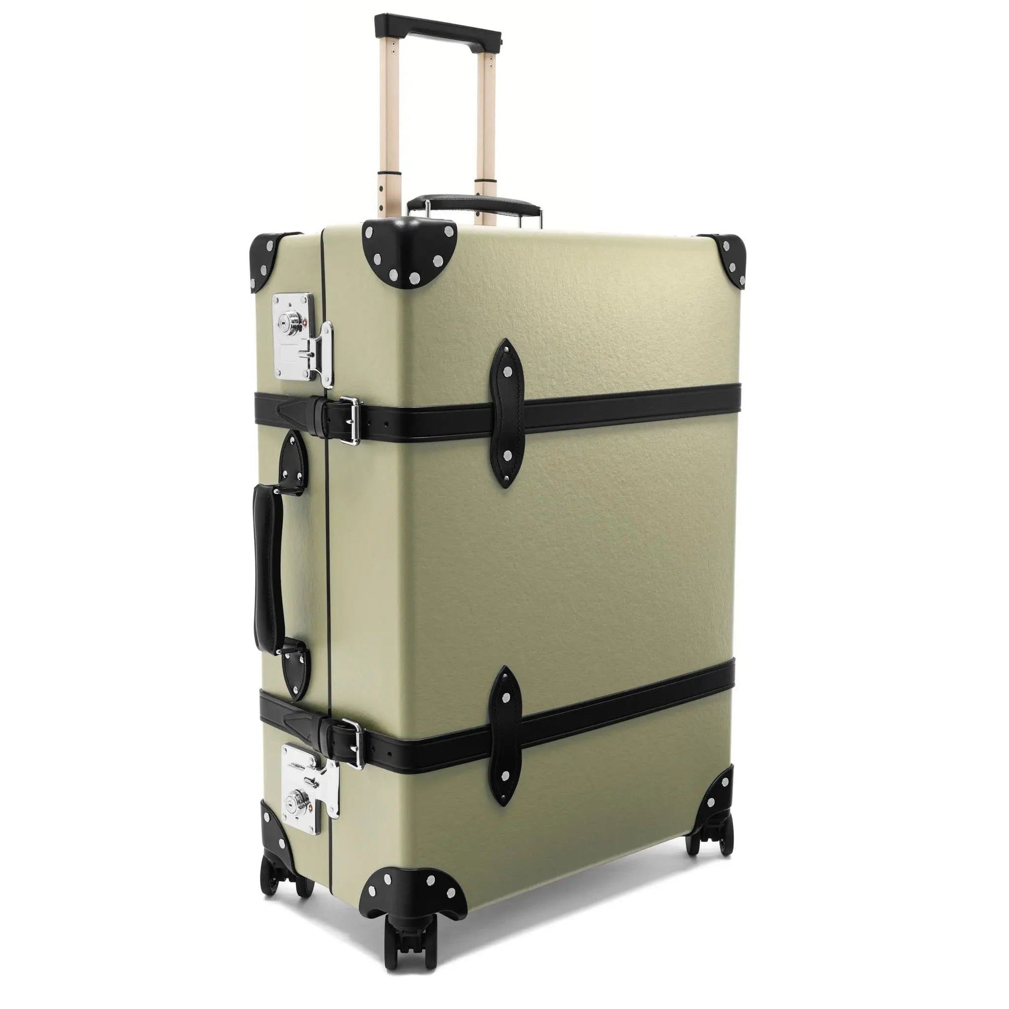 Grand bagage de soute Centenary 4 roues - Olive & Noir & Chrome
