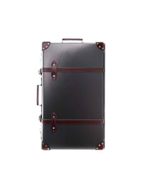 Grande valise soute Centenary 2 roues - Marron & Bordeaux & Chrome