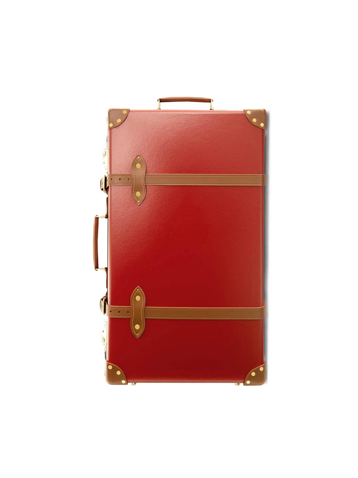 Grande valise soute Centenary 2 roues - Rouge & Caramel & Or