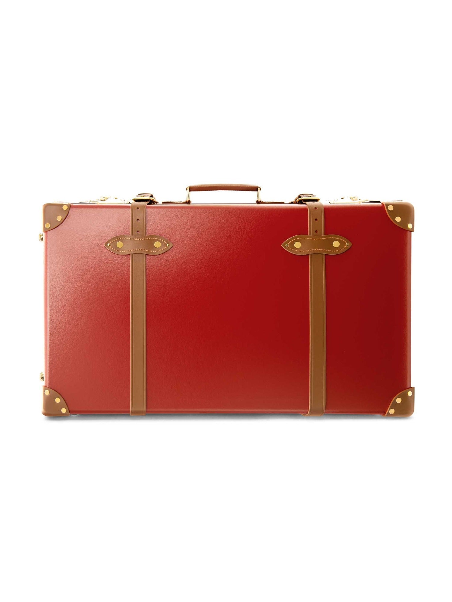 Grande valise soute Centenary 2 roues - Rouge & Caramel & Or