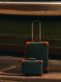 Petit porte-documents Crafted - Leaf & Orange & Chrome