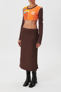 PRIX MARQUE : 190€_Brown Jupe - Brown