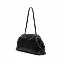 Sac à épaule en velours brillant - Black