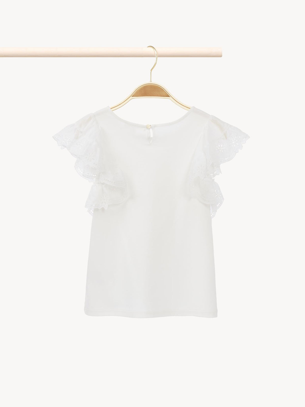 BASEPLUS_Offwhite TOP - Offwhite