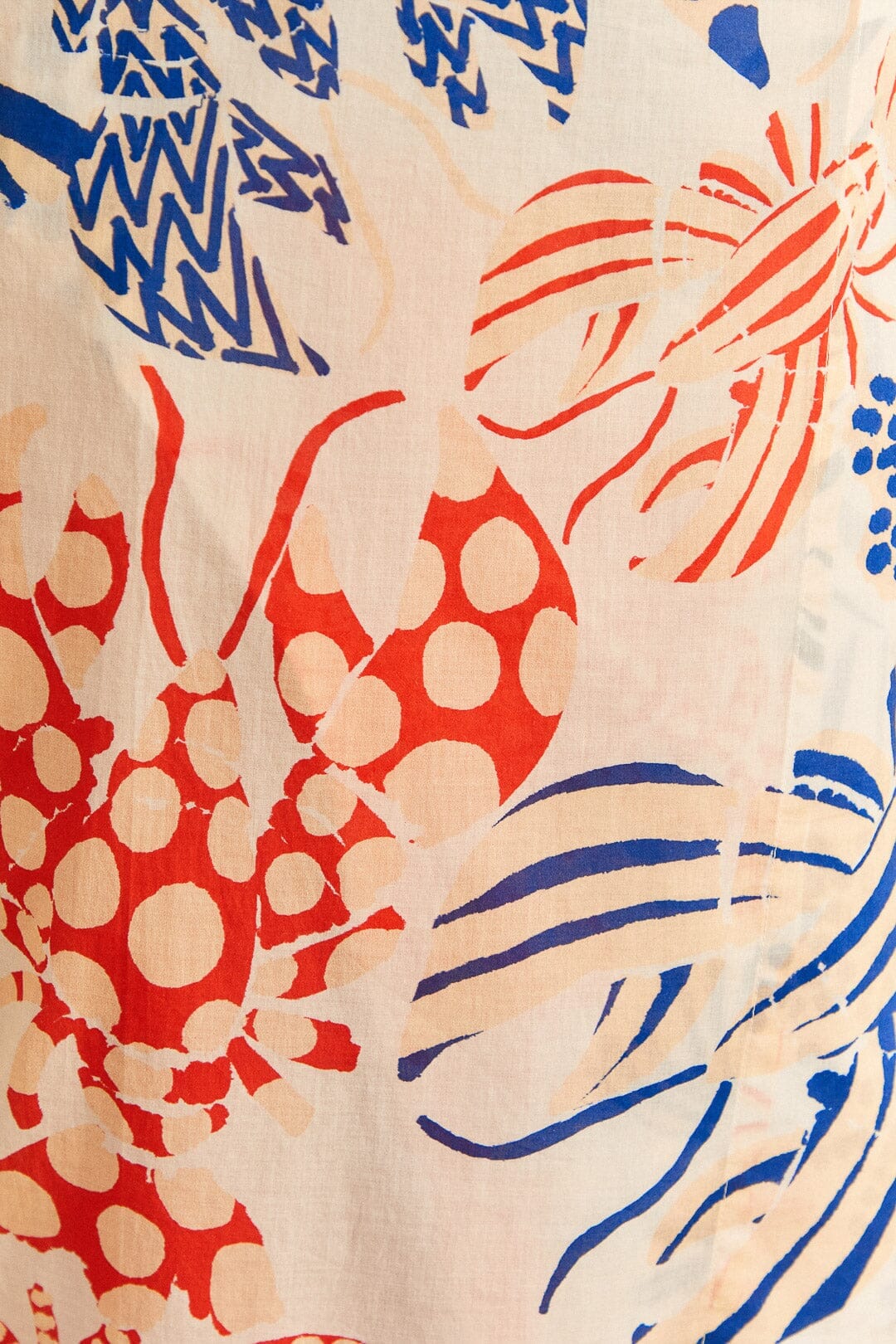 Jupe Lobster en coton - Bleu