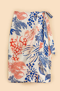Jupe Lobster en coton - Bleu