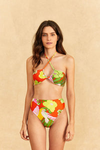 NEW_Neon Floral Red Maillots de bain - Neon Floral Red