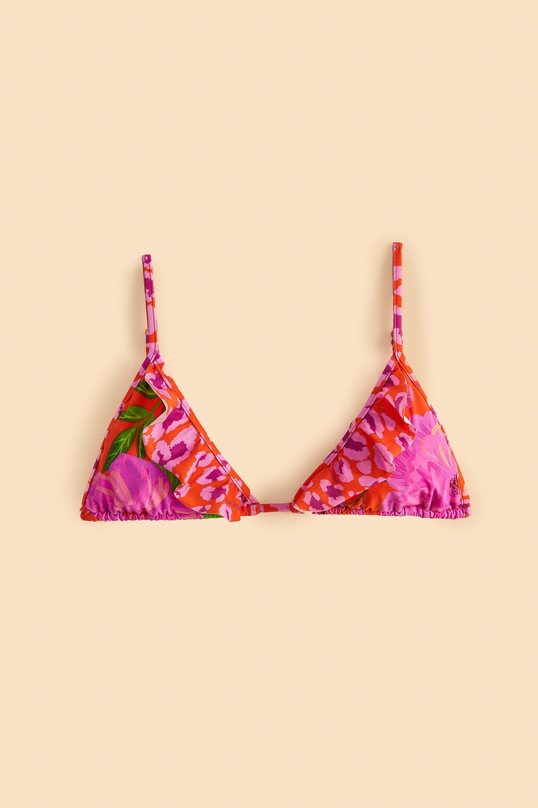 MEDIA OFF LINE_Haut de bikini réversible Romantic Garden x Pop - Multicolore
