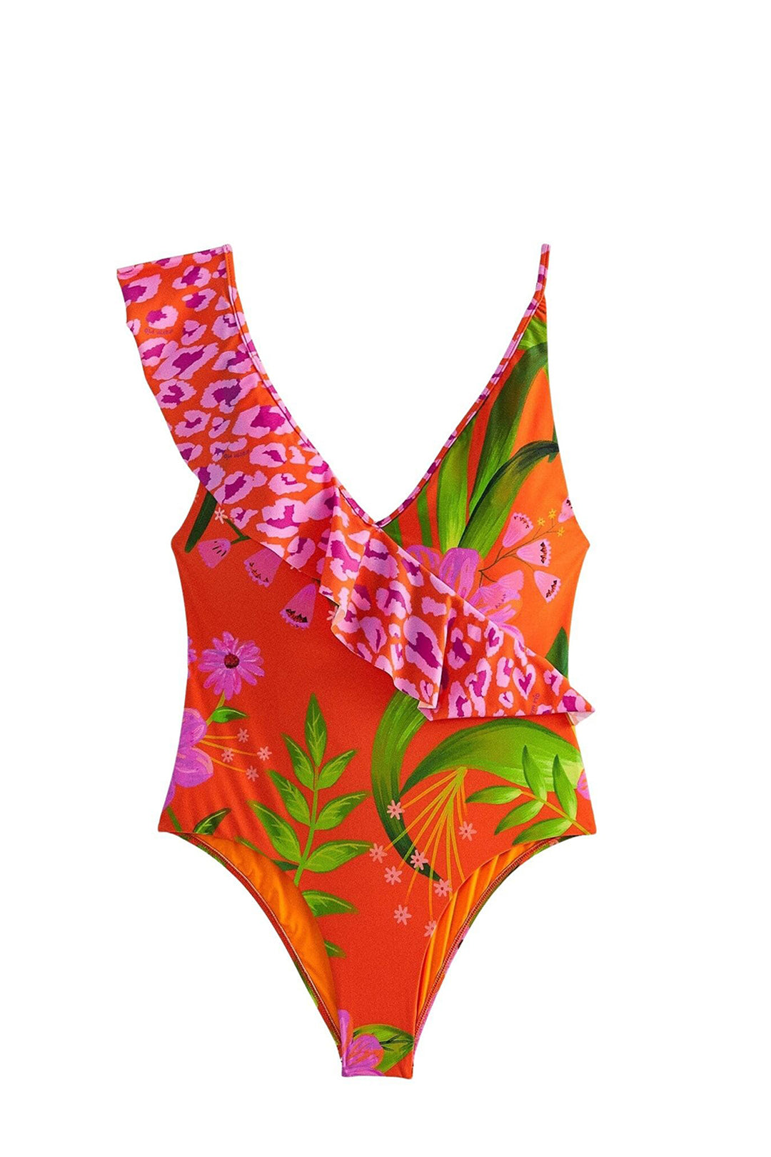 MEDIA OFF LINE_Maillot de bain une pièce Jardin romantique - Multicolore