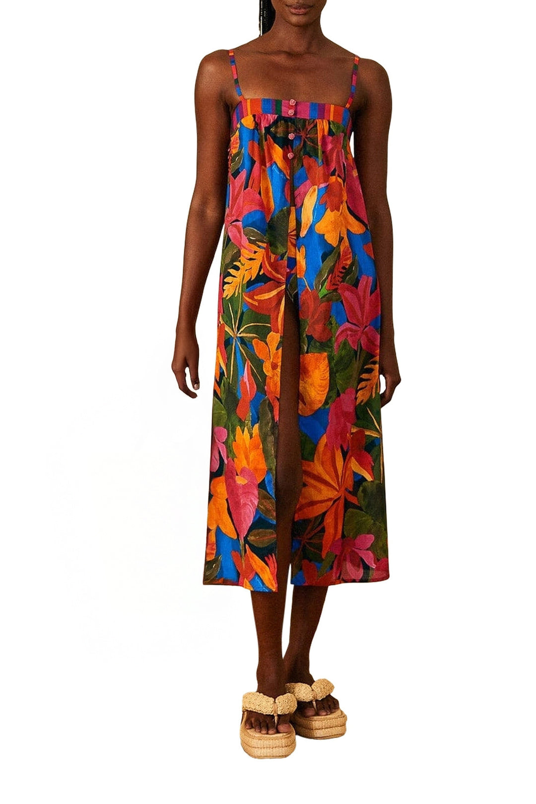 DJV_Multicolor Robes midi - Multicolor