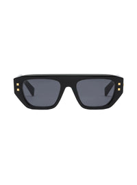 Lunettes de soleil b-army ii - Crystal Black - 18K Gold