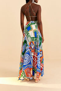 Robe longue Pitta Colors - Multicolore