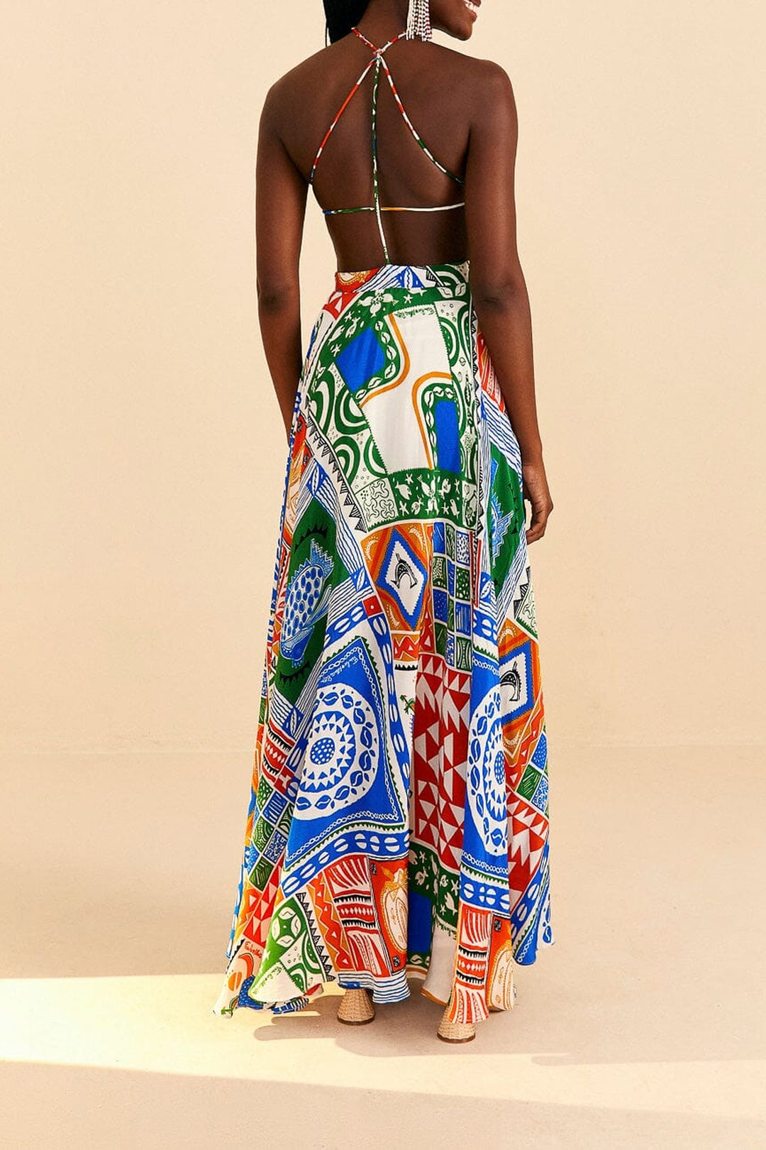 Robe longue Pitta Colors - Multicolore
