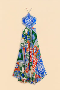 Robe longue Pitta Colors - Multicolore