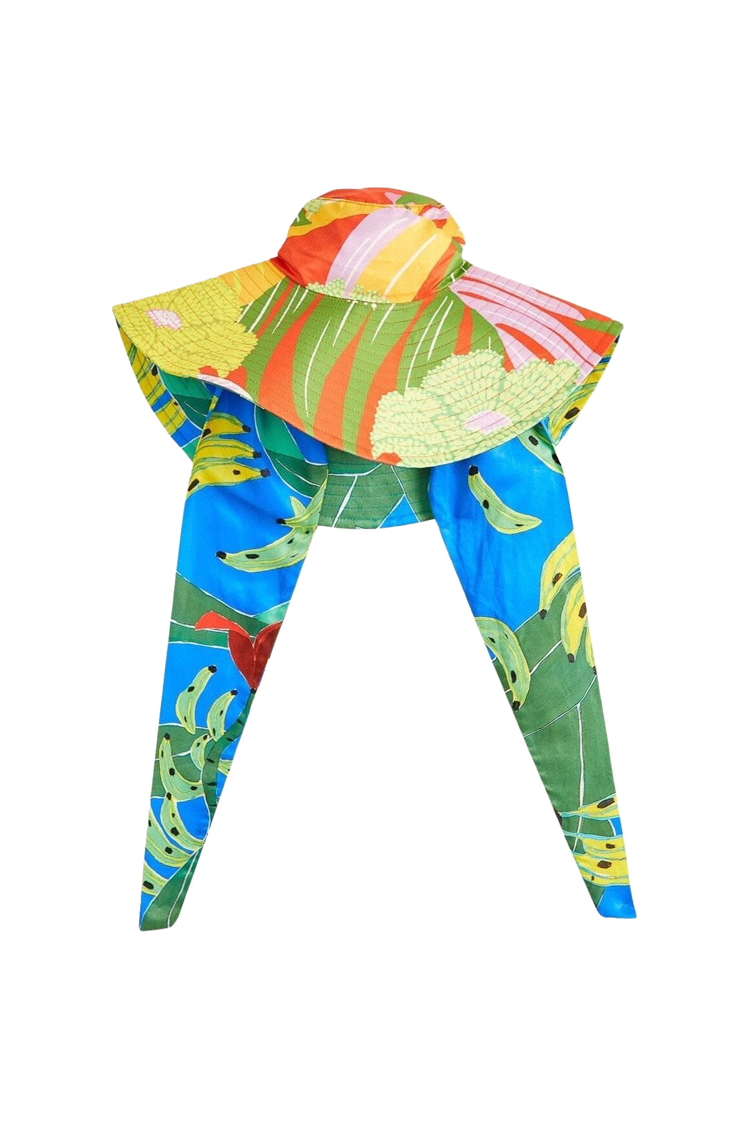 Neon Floral hat - Multicolore