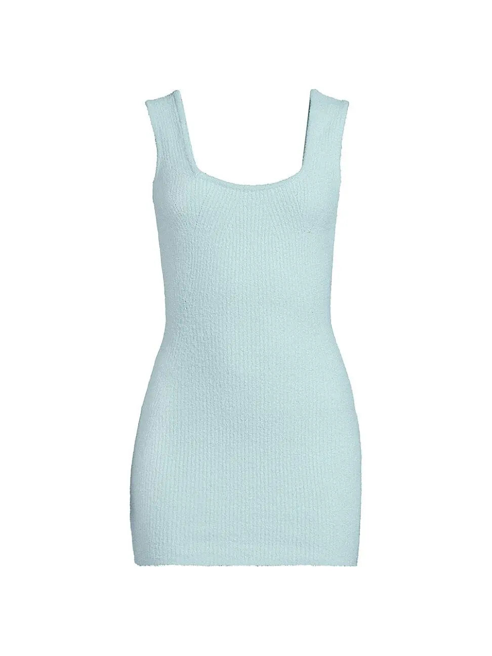 Knit Dress Mini - Ice Blue