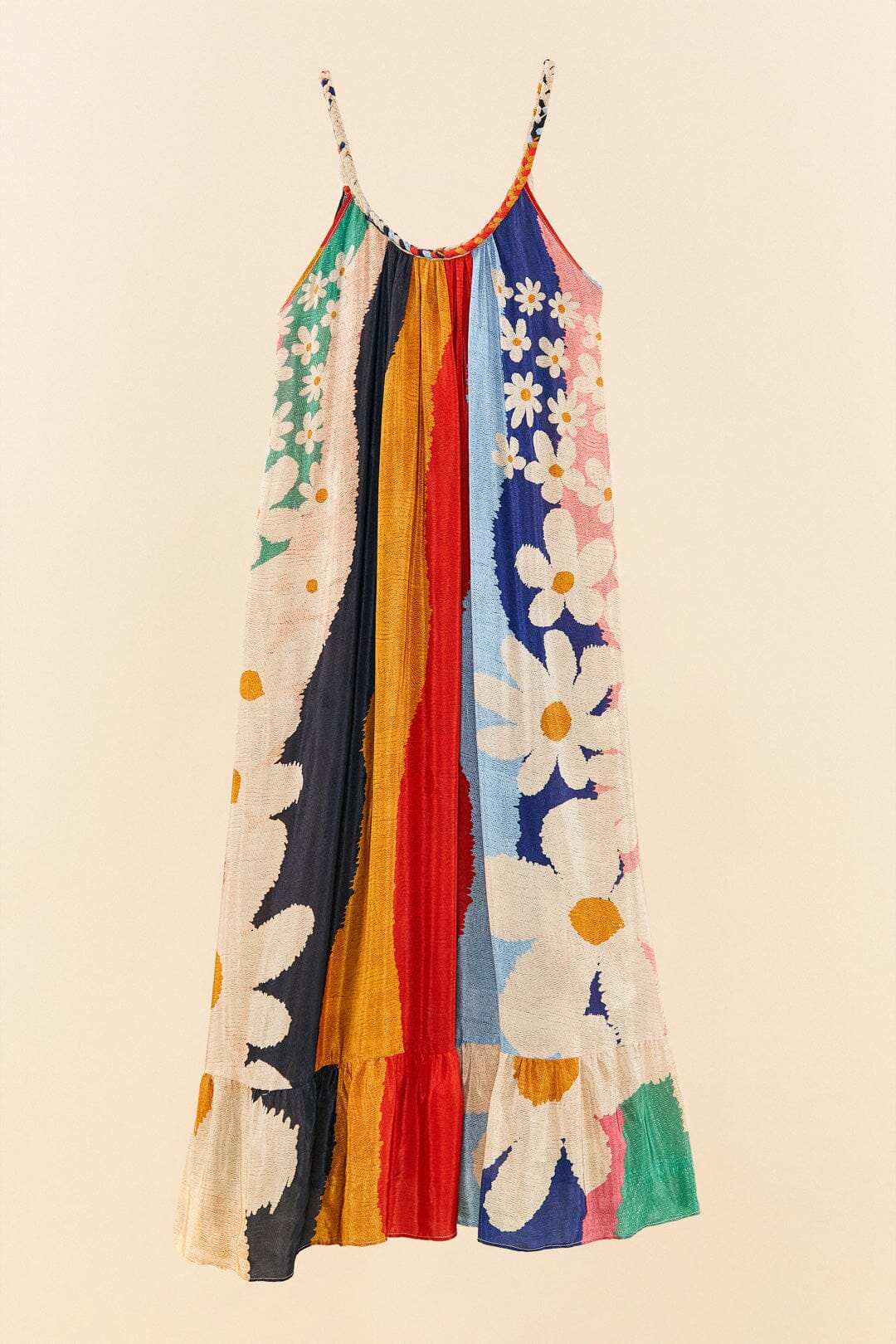 MEDIA OFF LINE_Robe longue Super Fun Daisy - Multicolore