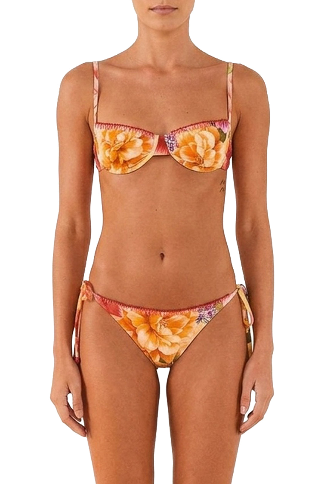 Haut de bikini balconnet Lia - Jaune
