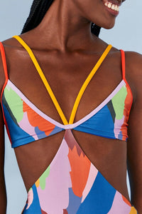 Maillot de bain une pièce Araraquara - Bleu