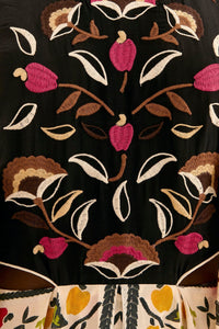 Robe longue Palm Paradise - Beige