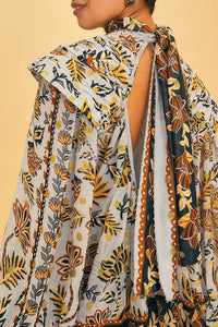 Blouse Bee Hive à manches longues - Multicolore