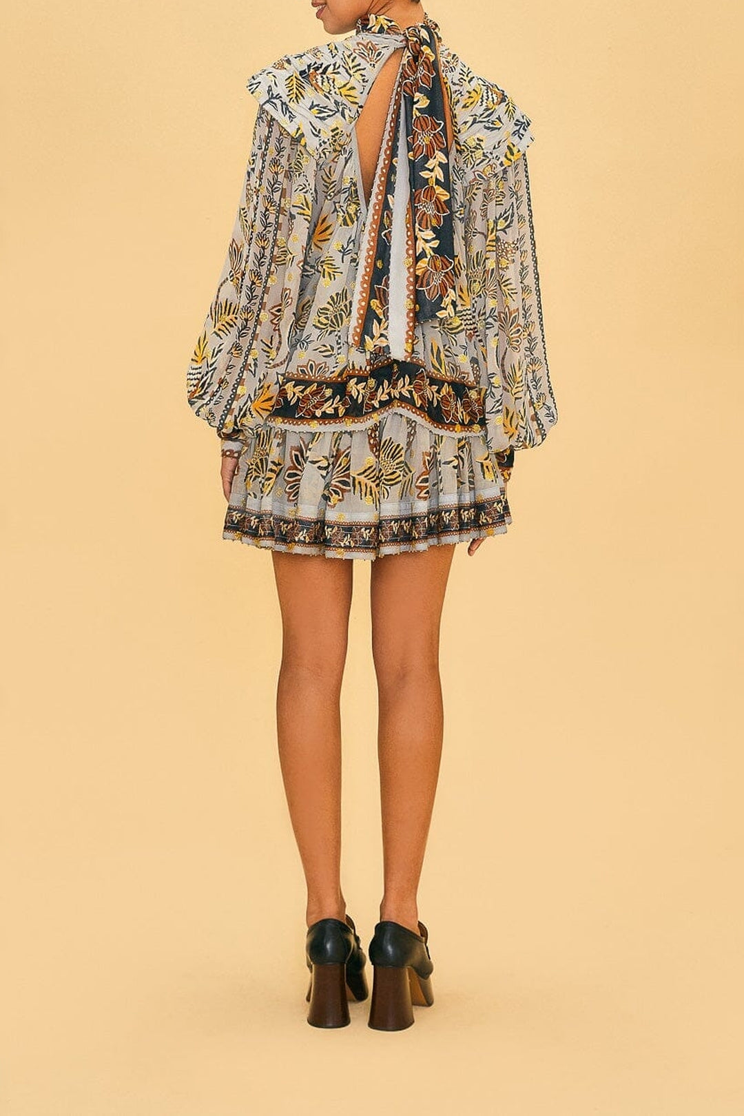 Blouse Bee Hive à manches longues - Multicolore