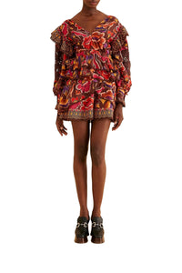 Flora Brown Blouse - Flora Brown
