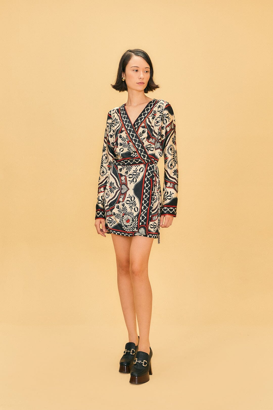 NEW_Scarf Black Robes courtes - Scarf Black