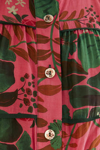 NEW_Floral Yard Blush Robes courtes - Floral Yard Blush