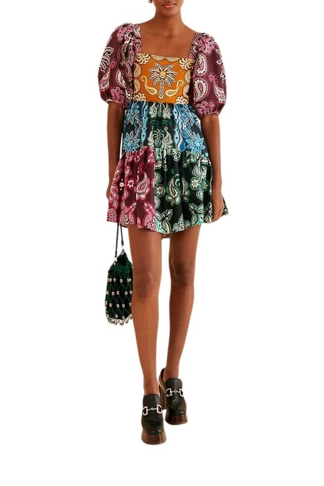 Robe courte Sweet Mermaids en coton - Multicolore