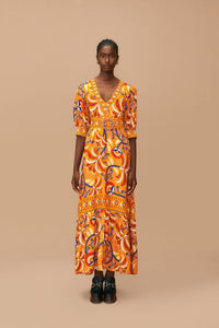 NEW_Palms Party Yellow Robes longues - Palms Party Yellow