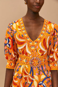 NEW_Palms Party Yellow Robes longues - Palms Party Yellow