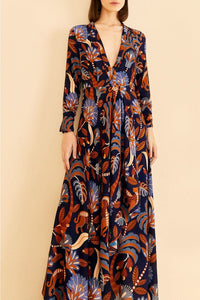 Nature Blue Robe longue - Nature Blue