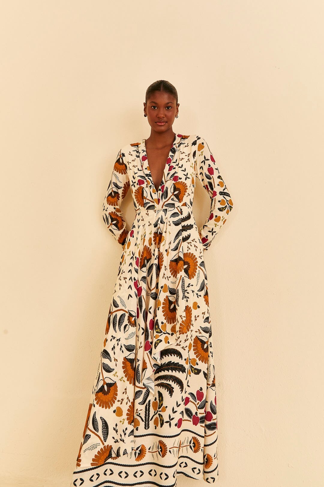 NEW_Palms Paradise Sand Robes longues - Palms Paradise Sand