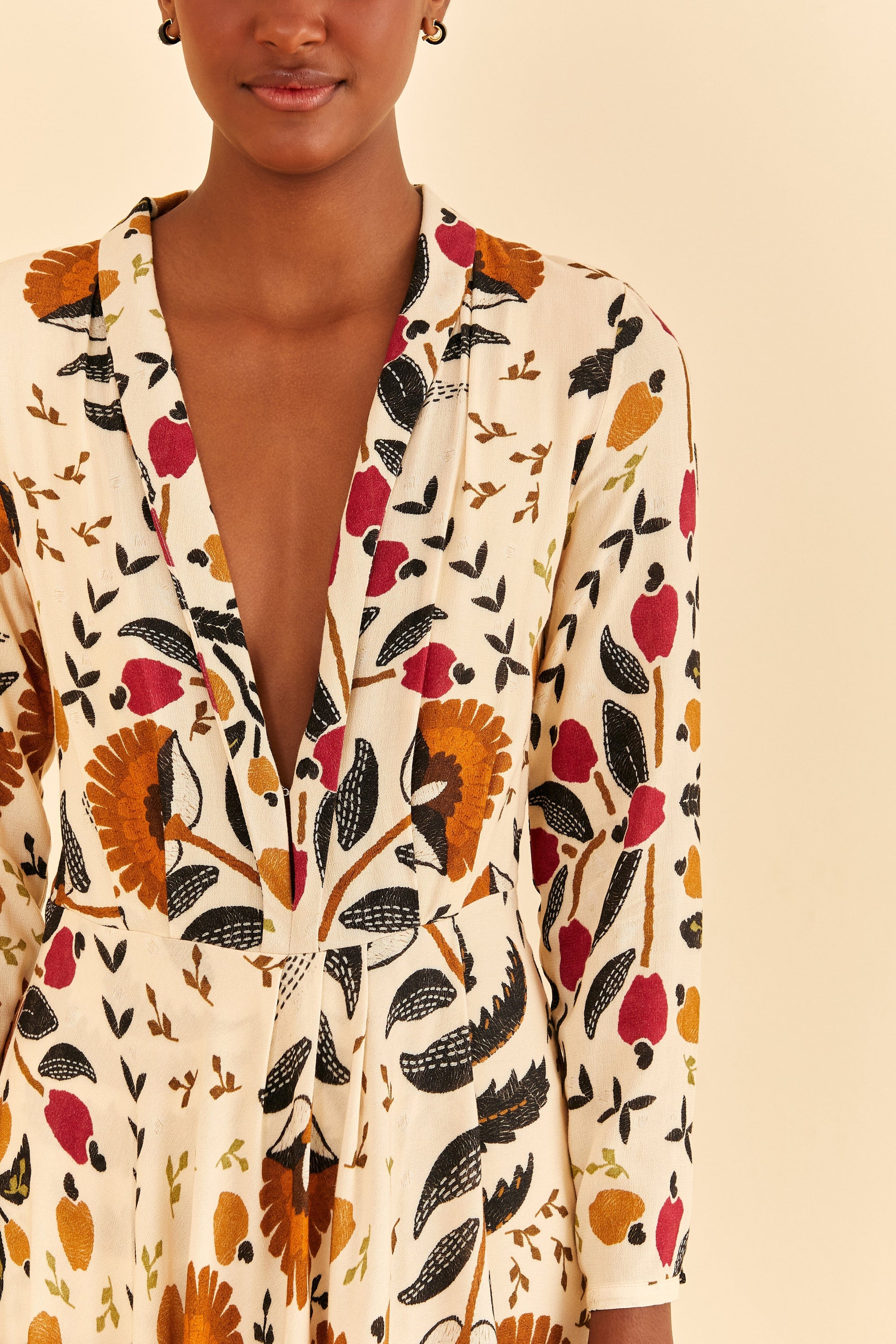 NEW_Palms Paradise Sand Robes longues - Palms Paradise Sand