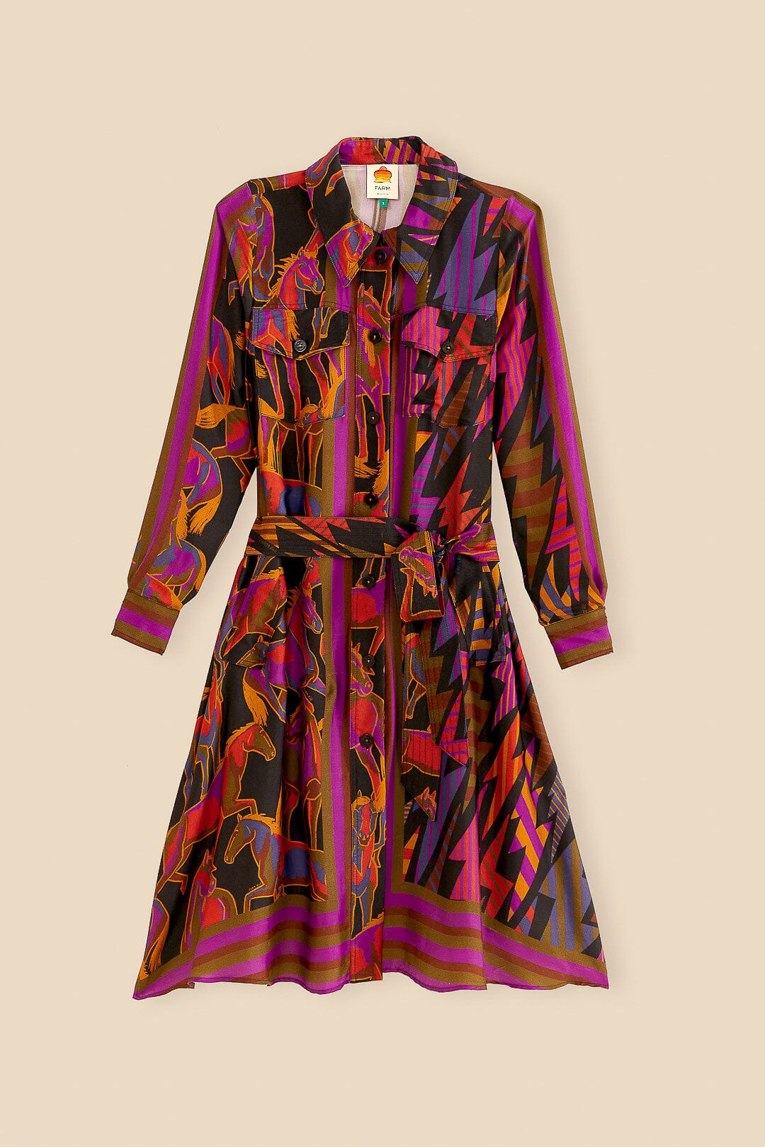 DJV_Horses Black Robes midi - Horses Black