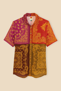 Bandana Dream short-sleeved shirt - Orange