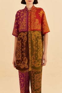 Bandana Dream short-sleeved shirt - Orange