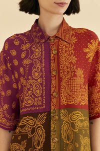 Bandana Dream short-sleeved shirt - Orange