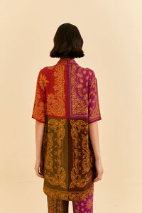 Bandana Dream short-sleeved shirt - Orange