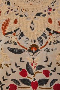 Blouse High à manches bouffantes - Beige