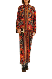 MEDIA OFF LINE_Pantalon Nature Beauty - Rouge