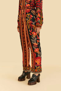 MEDIA OFF LINE_Pantalon Nature Beauty - Rouge