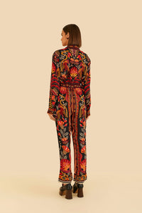 MEDIA OFF LINE_Pantalon Nature Beauty - Rouge