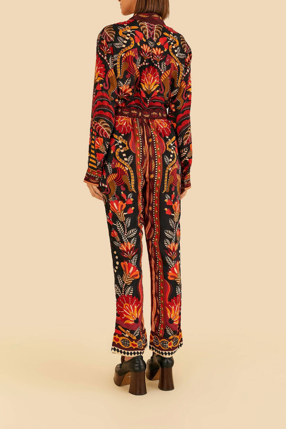 Nature Beauty Trousers - Red